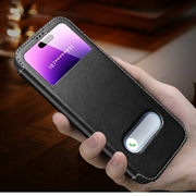 iPhone 16 Pro Max Dual View Flip Nahkakotelo