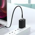 Dudao L10C Power Delivery USB-C-kaapeli - 100W pikalataus, 0.23m - musta