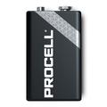 Duracell Procell 6LR61/9V alkaliparistot 673mAh - 10 kpl.