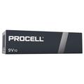 Duracell Procell 6LR61/9V alkaliparistot 673mAh - 10 kpl.