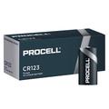 Duracell Procell CR123 alkaliparistot 1400mAh - 10 kpl.