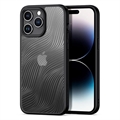 iPhone 15 Pro Dux Ducis Aimo Hybridikotelo - Musta