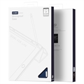 Dux Ducis Domo iPad (2022) Tri-Fold Smart Lompakkokotelo - Musta