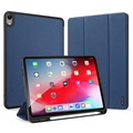 Dux Ducis Domo iPad Air 2020/2022 Tri-Fold Lompakkokotelo - Sininen