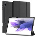 Dux Ducis Domo Samsung Galaxy Tab S7+/S8+ Tri-Fold Läppäkotelo - Musta