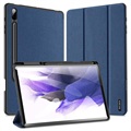 Dux Ducis Domo Samsung Galaxy Tab S7+/S8+ Tri-Fold Lompakkokotelo - Sininen