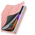 Dux Ducis Domo Samsung Galaxy Tab S7/S8 Lompakkokotelo - Ruusukulta