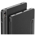 Samsung Galaxy Tab S9 Dux Ducis Domo Tri-Fold Smart Lompakkokotelo - Musta