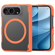 iPhone Fold Dux Ducis Expn -hybridikotelo - MagSafe-yhteensopiva - oranssi