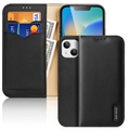 Dux Ducis Hivo Samsung Galaxy S22 5G Lompakkomallinen Nahkakotelo - Musta