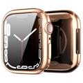 Dux Ducis Samo Apple Watch SE/6/5/4 TPU-kotelo Näytönsuojalla - 44mm - Ruusukulta