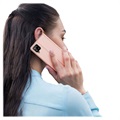 Dux Ducis Skin Pro Samsung Galaxy A12 Läppäkotelo - Ruusukulta