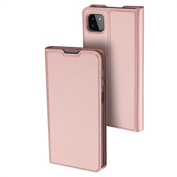 Dux Ducis Skin Pro Samsung Galaxy A22 5G, Galaxy F42 5G Lompakkokotelo - Pinkki