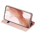 Dux Ducis Skin Pro Samsung Galaxy S23 5G Lompakkokotelo (Avoin pakkaus - Bulkki Tyydyttävä) - Pinkki