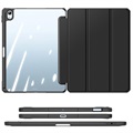 Dux Ducis Toby iPad Air 2020/2022 Tri-Fold Lompakkokotelo (Avoin pakkaus - Tyydyttävä) - Musta