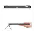Dux Ducis Toby iPad Air 2020/2022 Tri-Fold Lompakkokotelo - Musta