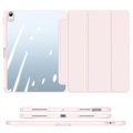 Dux Ducis Toby iPad Air 2020/2022 Tri-Fold Lompakkokotelo - Vaaleanpunainen