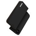 Dux Ducis Wish iPhone 11 Nahkainen Lompakkokotelo - Musta