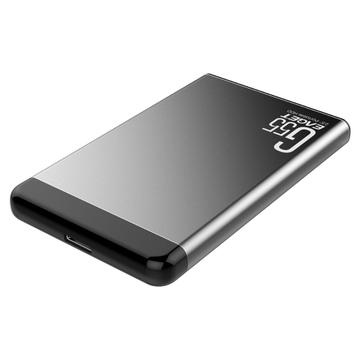 EAGET G55 2,5 tuuman HDD-kotelo USB3.0 kiintolevyasema ulkoinen kotelo kotelo tapauksessa tuki 1TB PC-tietokoneeseen tietokoneeseen