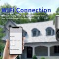ESCAM G03 Kaksiobjektiivinen WiFi PTZ-kamera, jossa on 8-kertainen optinen zoomi