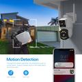 ESCAM PT210 kaksitehoinen PTZ-kamera, jossa on kaksisuuntainen ääni ja värillinen yönäkö - 3MP, WiFi