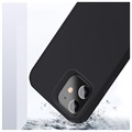 ESR Cloud iPhone 12 Mini Nestemäinen Silikoninen Suojakuori - Musta