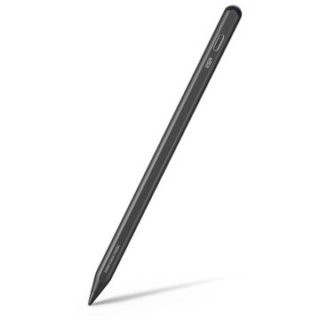 ESR Geo Digital Stylus -kynä iPadille - Apple Find My Compatible - Musta