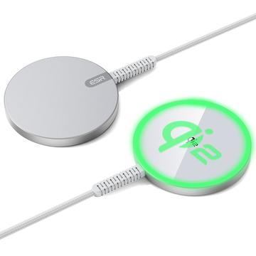 ESR HaloLock Qi2 Mini MagSafe langaton laturi 15W - Hopea