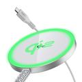 ESR HaloLock Qi2 Mini MagSafe langaton laturi 15W - Hopea