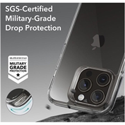iPhone 15 Pro ESR Ice Shield Hybridikotelo - Läpinäkyvä