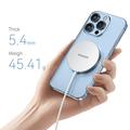 ESSAGER 3-in-1 15W magneettinen langaton latauslaite iPhone 12 / 13 / 14 / 15 / 16, AirPods, iWatch Slim Charging Padille