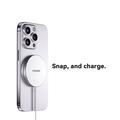 ESSAGER 3-in-1 15W magneettinen langaton latauslaite iPhone 12 / 13 / 14 / 15, AirPods, iWatch Slim Charging Padille