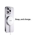 ESSAGER 3-in-1 15W magneettinen langaton latauslaite iPhone 12 / 13 / 14 / 15 / 16, AirPods, iWatch Slim Charging Padille