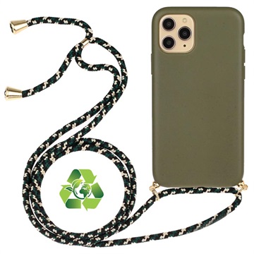 Saii Eco Line iPhone 11 Pro Biohajoava Kotelo Hihnalla