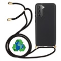 Saii Eco Line Samsung Galaxy S21 5G Kotelo Hihnalla