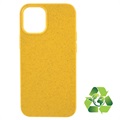 Saii Eco Line iPhone 12/12 Pro Biohajoava Suojakotelo - Keltainen