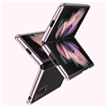 Galvanoitu Runkoinen Samsung Galaxy Z Fold3 5G Kotelo - Ruusukulta