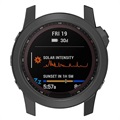 Galvanoitu Garmin Fenix 7X/7X Solar TPU Suojakotelo - Musta