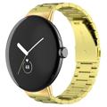 Samsung Galaxy Watch4/Watch4 Classic Ruostumaton Teräsranneke - Helmenharmaa / Musta