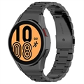 Tyylikäs Samsung Galaxy Watch4/Watch4 Classic/Watch5/Watch6 Ruostumaton Teräsranneke - Musta