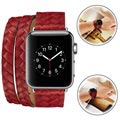 Apple Watch Series 1/2/3 Elegantti Punottu Hihna - 42mm