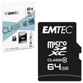Emtec Classic Class 10 MicroSd-kortti - ECMSDM64GXC10CG