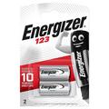 Energizer CR123 valokuvauslitiumparisto 3V - 2 kpl.