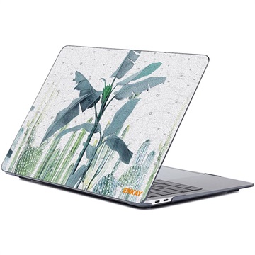 Enkay MacBook Air 13.3" 2018 A1932 Muovikotelo - Banaanin Lehti