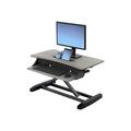 Ergotron WorkFit-Z Mini Sit-Stand Desktop seisomatyöpöydän muunnin - musta