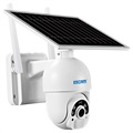 Escam QF250 Aurinkokäyttöinen Valvontakamera - 1080p, WiFi - Valkoinen