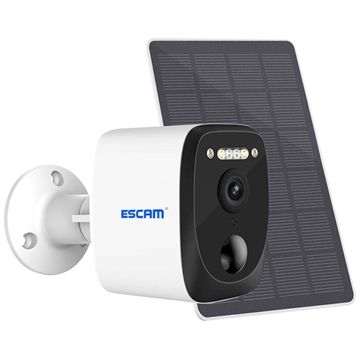 Escam QF370 Vedenpitävä Aurinkovoimalla Toimiva Kamera PIR-hälytysanturilla - 3.0MP