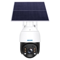 Escam QF724 Vedenpitävä Aurinkovoimalla Toimiva Turvakamera (Avoin pakkaus - Erinomainen)