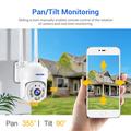 Escam TY114 4MP Wi-Fi-valvontakamera, jossa on liiketunnistin