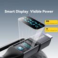 Essager 4-in-1 100W pikalatauskaapeli virtanäytöllä - 2m - musta